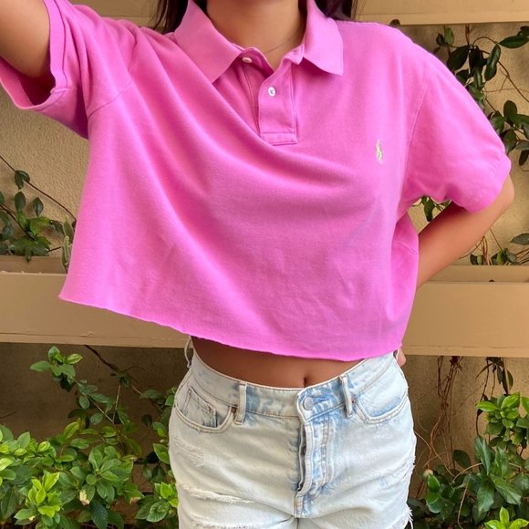 Polo Ralph Lauren Cropped Polo - Picture 1 of 4